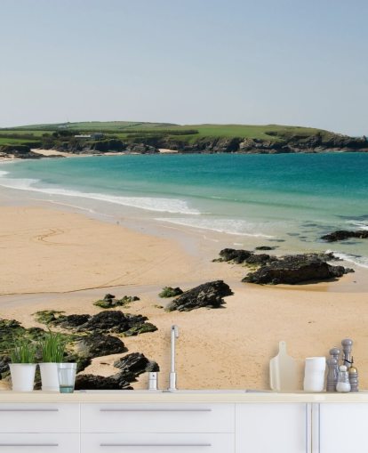 Papel pintado de playa remota