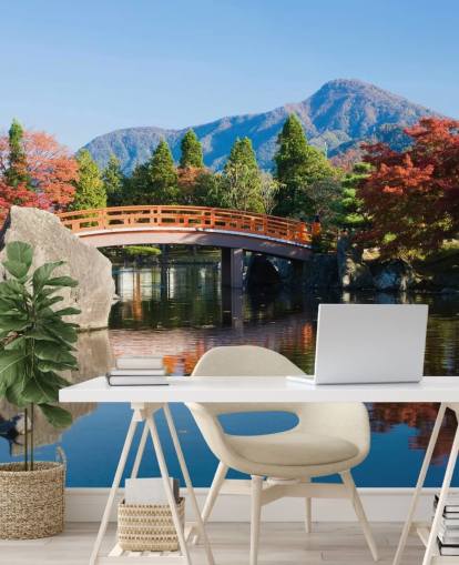 orientalischer Stil Garten Tapete