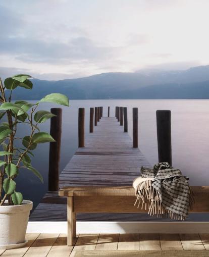 Papel Pintado Morning Lake