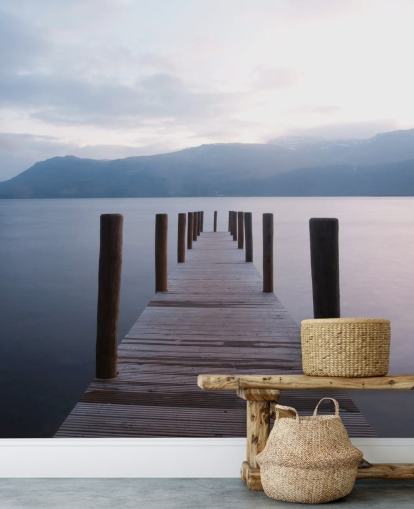 Morning Lake Bakgrund