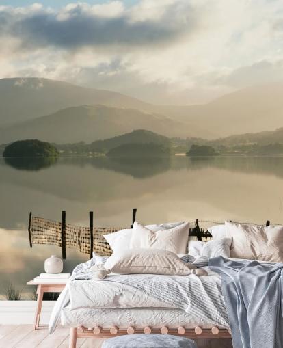 Papel de parede Misty Lake