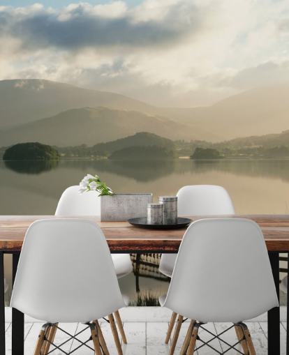 Papel de parede Misty Lake