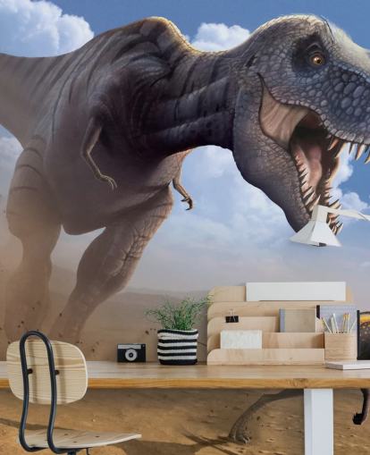 Papel pintado Tyrannosaurus Rex Lunch