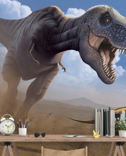 Papel de parede mural de parede Tyrannosaurus Rex Lunch