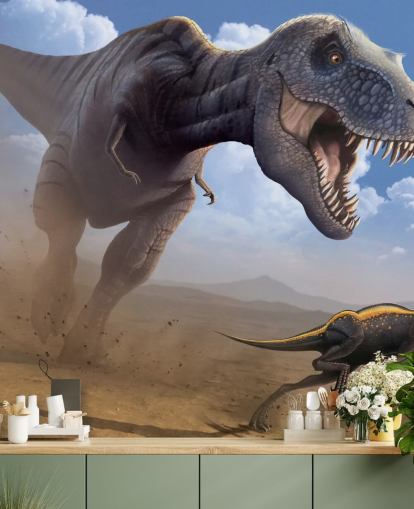 Papel pintado Tyrannosaurus Rex Lunch