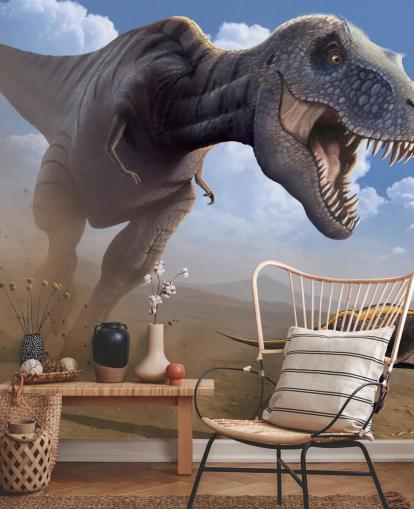 Papel pintado Tyrannosaurus Rex Lunch