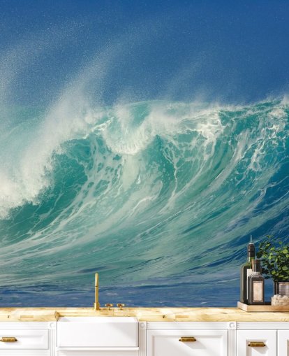 Große Welle Hintergrundbild