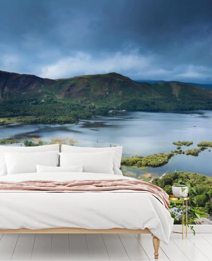 Lake og Green Country Bakgrunn