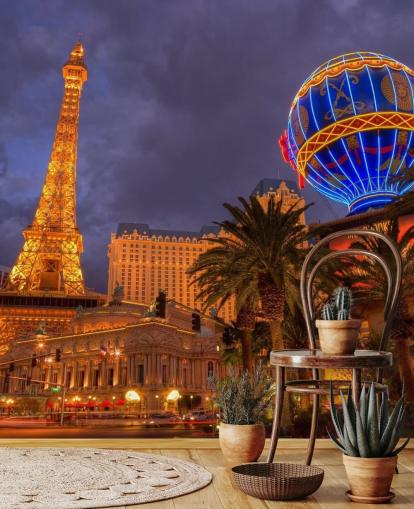 Las Vegas Lights behang