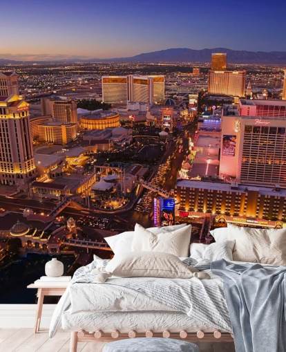 papier peint mural personnalisable de Las Vegas appelé Vegas at Night