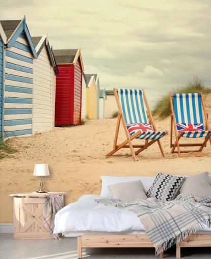 Papel pintado Tumbonas