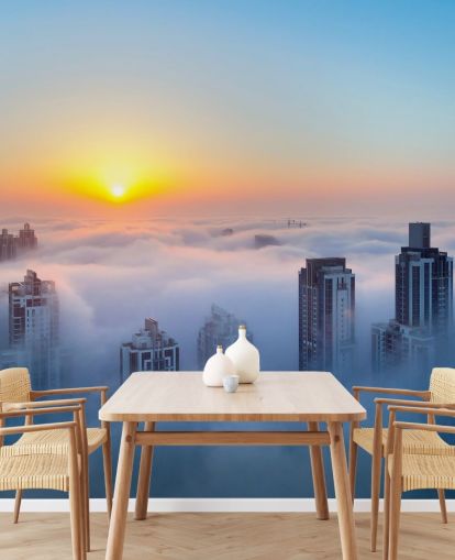 fondos de escritorio de misty city dubai