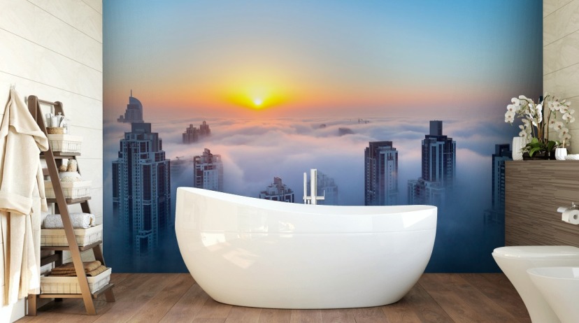 misty city dubai wallpaper misty city dubai wallpaper