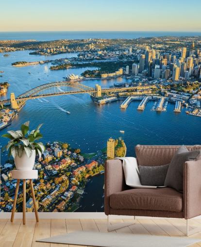 vista aérea del fondo de pantalla de sydney harbour vista aérea del fondo de pantalla de sydney harbour