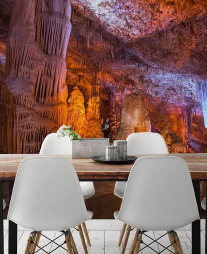 Papier Peint Stalactite in Cave