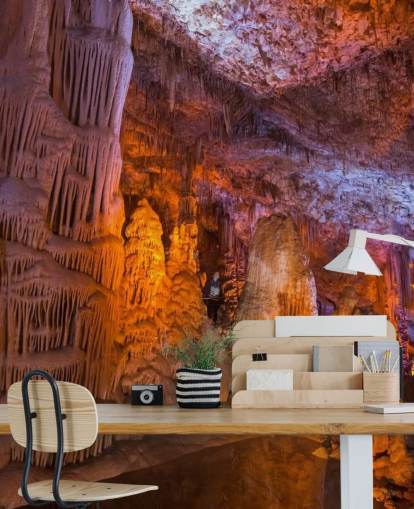 Stalactite in Cave Wallpaper