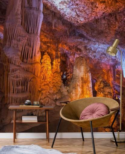 Stalactite in Cave Wallpaper