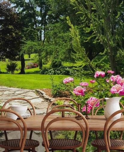 Mural de parede Rose Garden