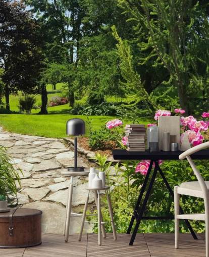 Rose Garden Muurschildering