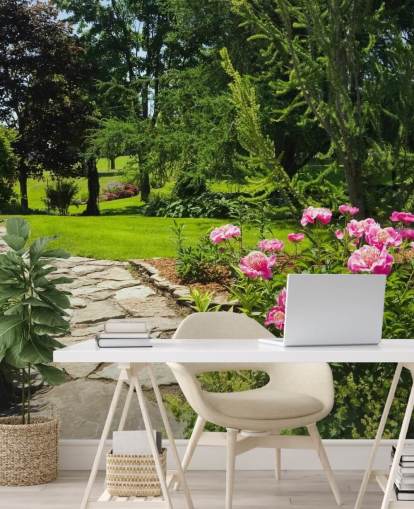 Rose Garden Wall Mural