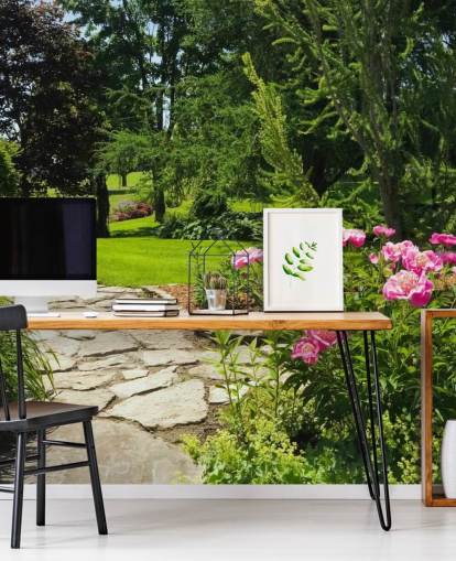 Rose Garden Wall Mural