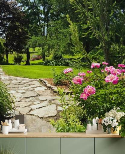 Mural de parede Rose Garden