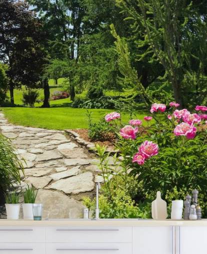 Rose Garden Muurschildering