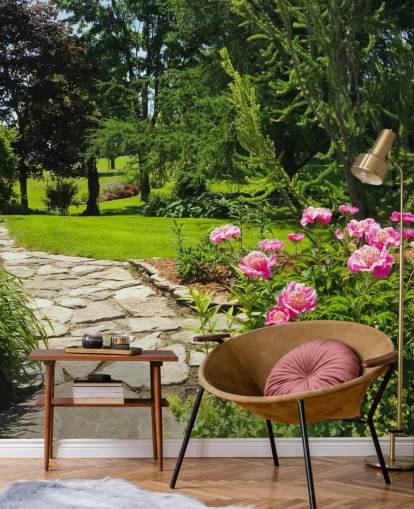 Rose Garden Wall Mural