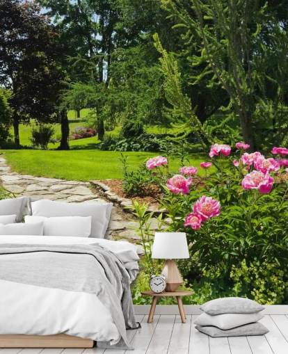 Rose Garden Wall Mural