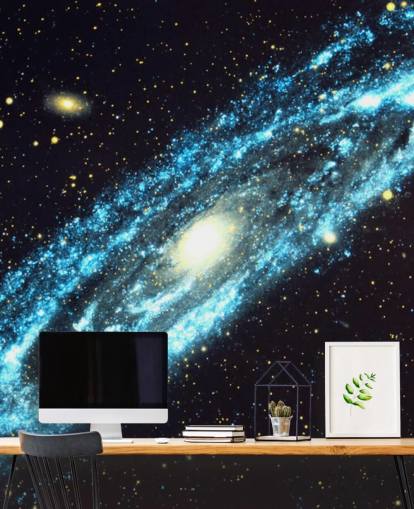 Papel pintado galaxia espiral Papel pintado galaxia espiral