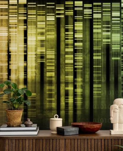 Colourful DNA Abstract Wallpaper Colourful DNA Abstract Wallpaper