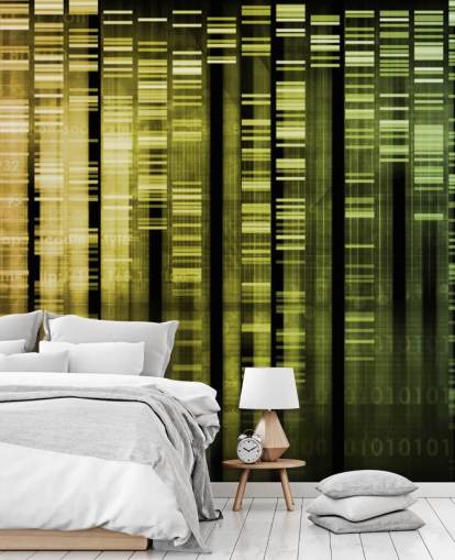 Bunte DNA abstrakte Tapete