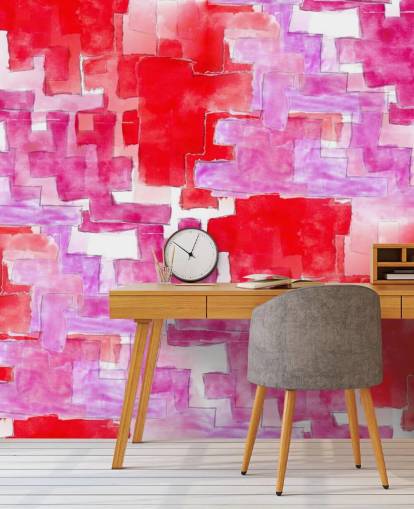 Blå och rosa abstrakt Bakgrund