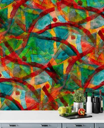 Lines and Dots Abstract Wallpaper Lines and Dots Abstract Wallpaper