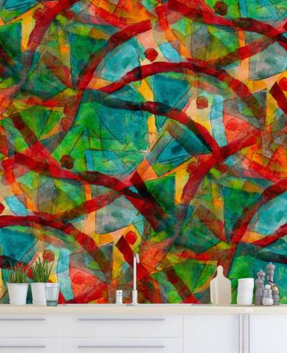 Lines and Dots Abstract Wallpaper Lines and Dots Abstract Wallpaper