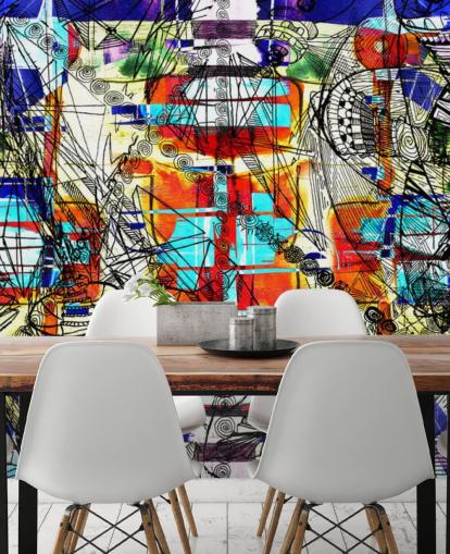 Colourful Abstract Art Wallpaper Colourful Abstract Art Wallpaper