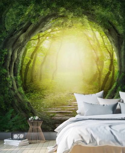 Forest Tunnel Bakgrunn