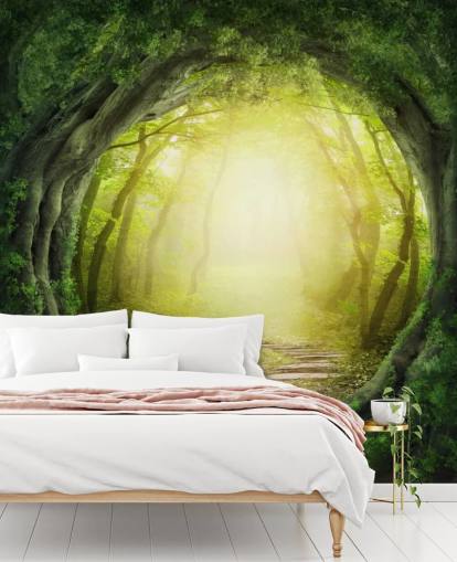 Forest Tunnel Wallpaper