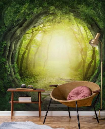 Forest Tunnel Wallpaper
