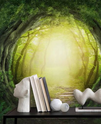 Forest Tunnel Wallpaper