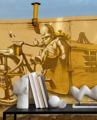 Graffiti fängelse Bakgrund