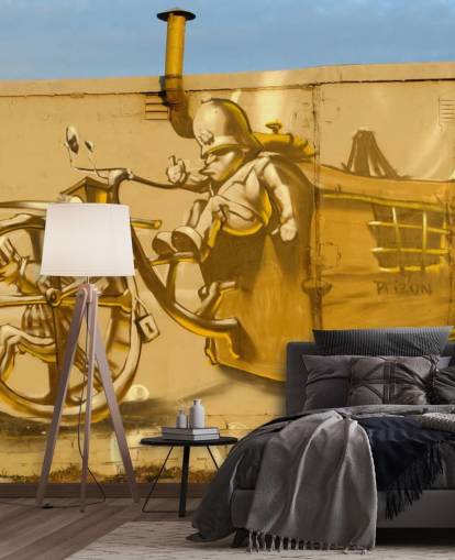 Graffiti vankilan taustakuva