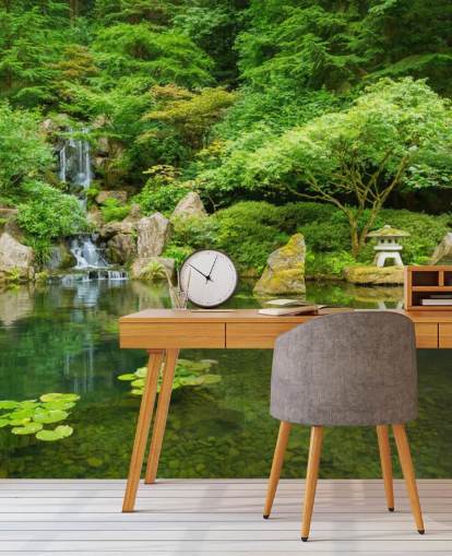 Japanese Garden Wall Mural