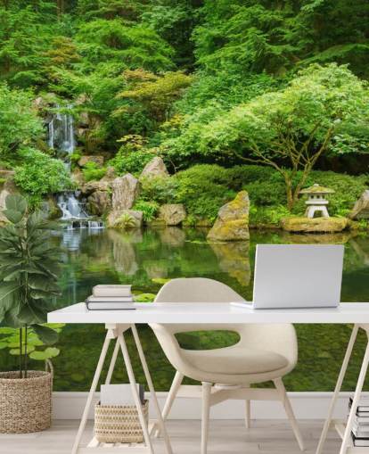 Japanese Garden Wall Mural