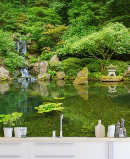 Japanese Garden Wall Mural