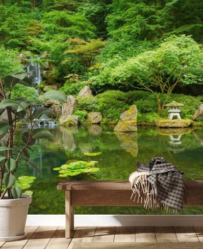Mural de pared Jardín japonés