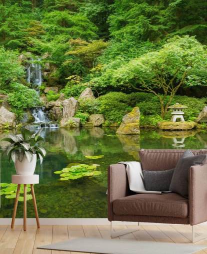 Mural de pared Jardín japonés