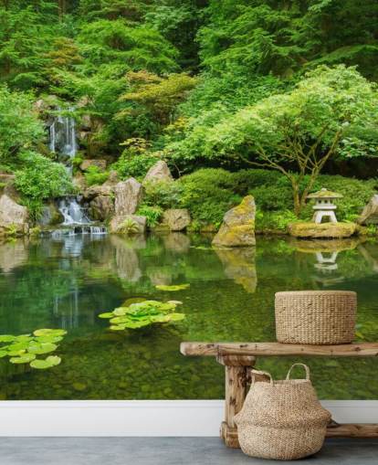 Japanese Garden Wall Mural Japanese Garden Wall Mural