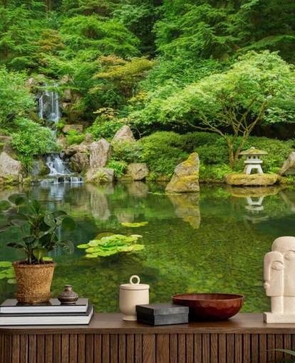 Japanese Garden Wall Mural