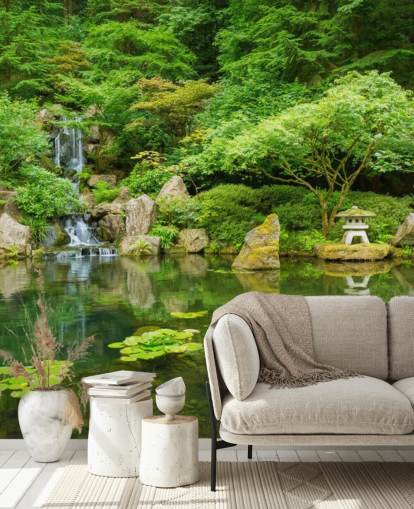 Japanese Garden Wall Mural